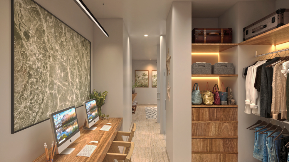 Penthouse con alberca privada, beach bar, en venta, San Benito, Yucat&aacute;n