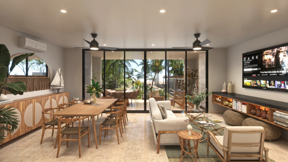 Penthouse con alberca privada, beach bar, en venta, San Benito, Yucat&aacute;n