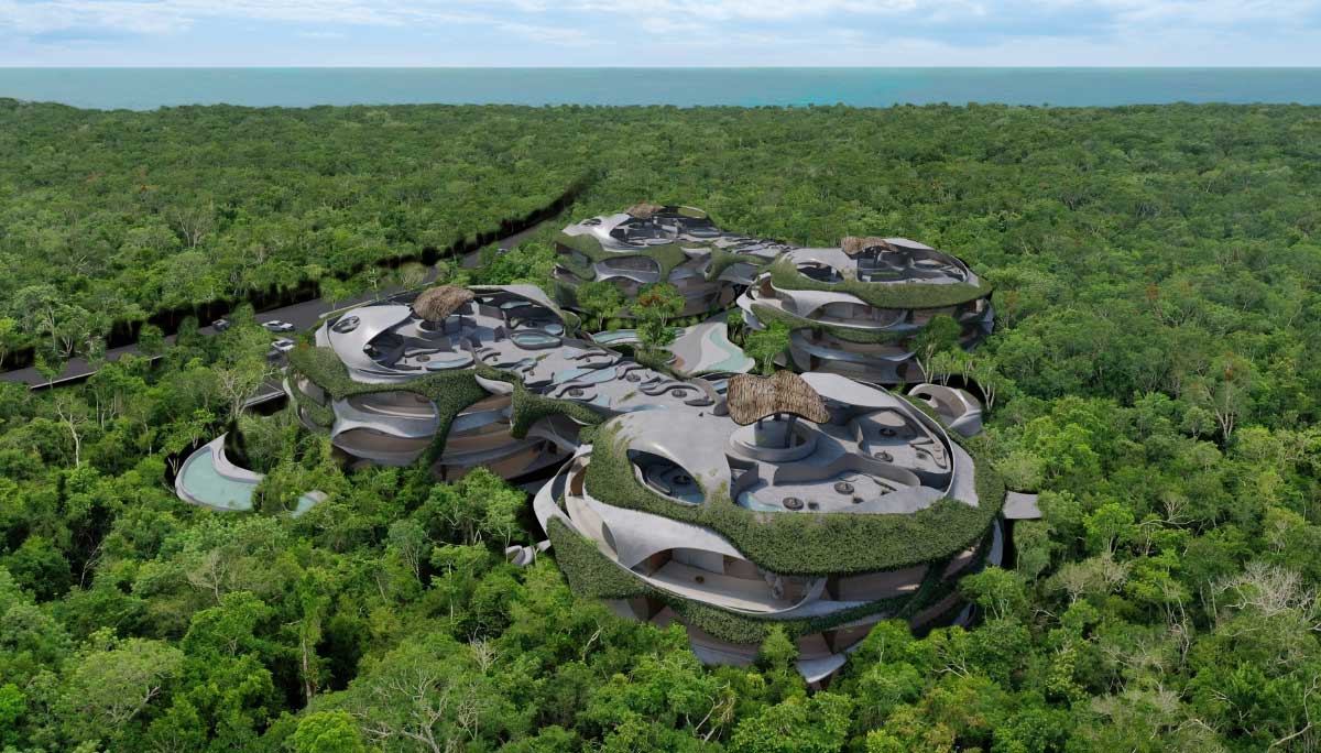 Two-level penthouse with private pool, lock off, pre-sale Tulum.