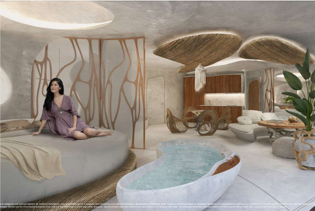 Two-level penthouse with private pool, lock off, pre-sale Tulum.