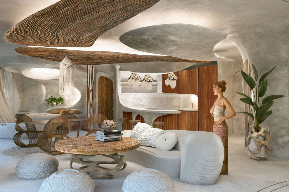 Penthouse with private terrace for sale, beach club, natural pools, Tankah Tulum