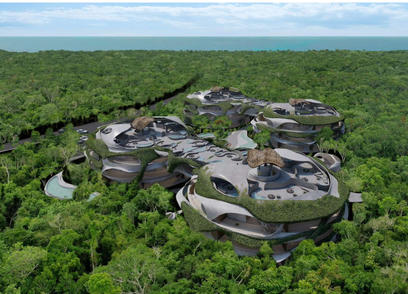 Penthouse with private terrace for sale, beach club, natural pools, Tankah Tulum