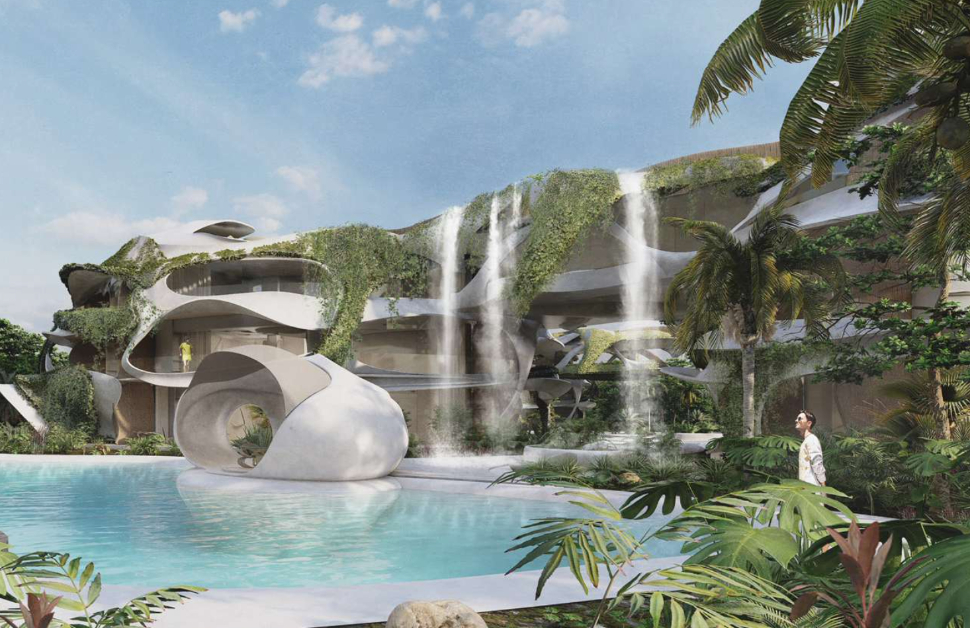 Penthouse with private terrace for sale, beach club, natural pools, Tankah Tulum