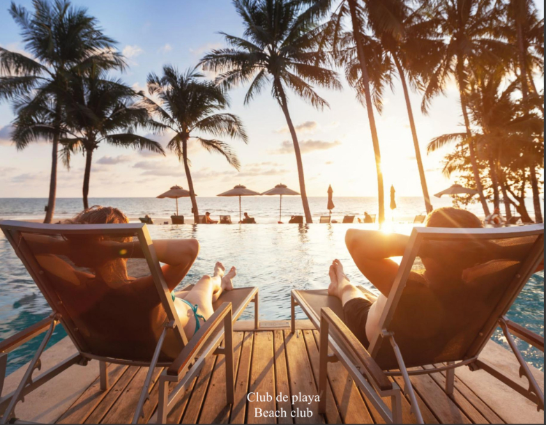 Condo con alberca, terraza, simulador de golf, en venta, Puerto Cancun, Cancun.