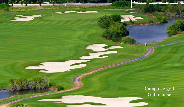 Condo con alberca, terraza, simulador de golf, en venta, Puerto Cancun, Cancun.