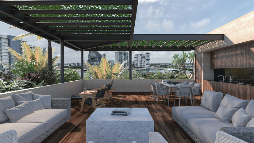 Apartamento con amenidades de lujo, en venta, Zona Hotelera, Canc&uacute;n