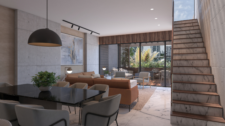 Condo with Den and Panoramic Views for sale, Parque Canc&uacute;n, Canc&uacute;n