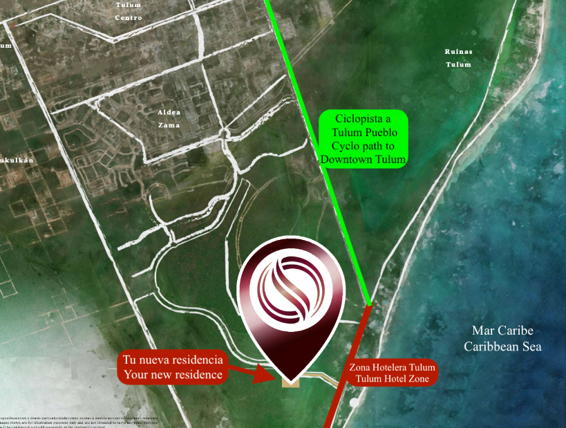 Condo cerca del mar  en venta, plata baja, acceso a la alberca, Tulum 101, Tulum