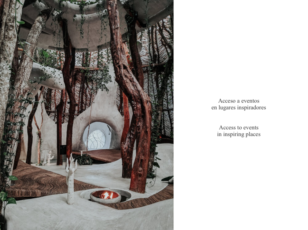 Apartment with unique design, 40 m2 terrace, spa, restaurant, art gallery, luxury hotel, for sale Tulum Hotel Zone