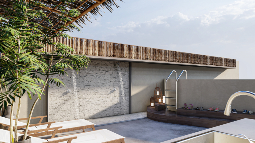 Luxury studio surrounded by green areas for sale in Tulum