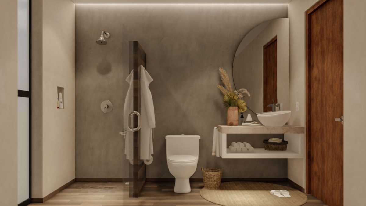 Luxury studio surrounded by green areas for sale in Tulum