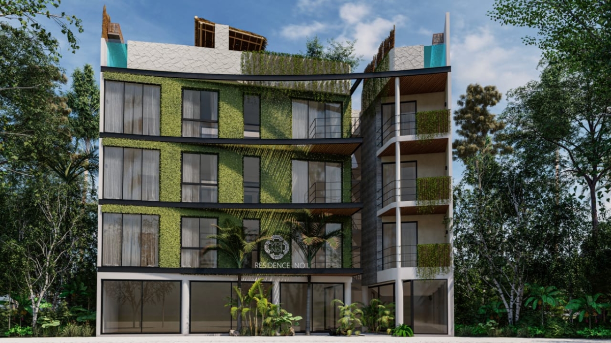 Luxury studio surrounded by green areas for sale in Tulum