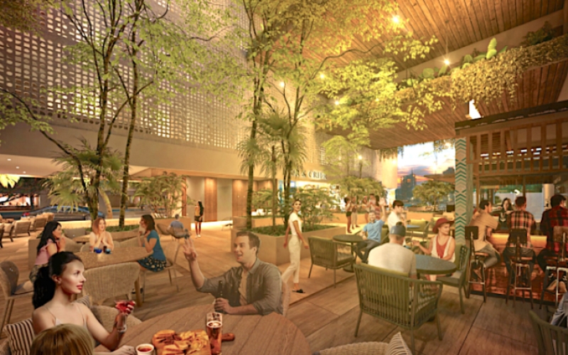 Apartment 240 meters from the beach, steps from Fifth Avenue, hotel amenities, pre-construction, sale Playa del Carmen.