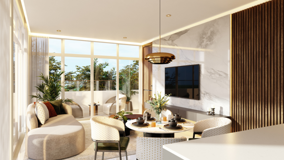 Apartment with terrace on the first floor, for sale, Zona Norte, M&eacute;rida