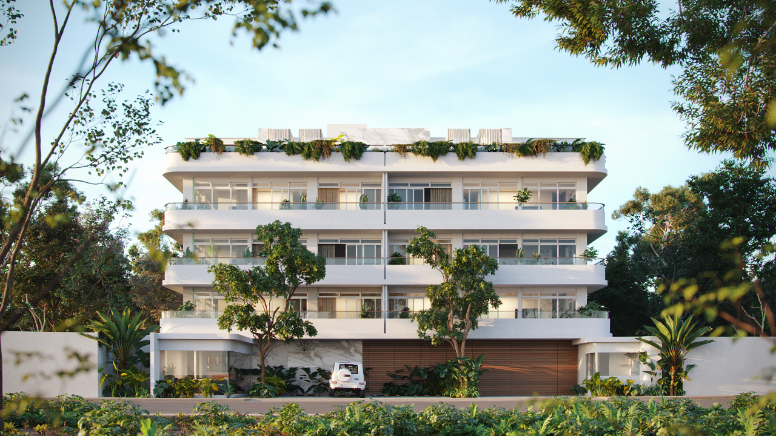 Apartment with terrace and private pool for sale, Temozon Norte, M&eacute;rida