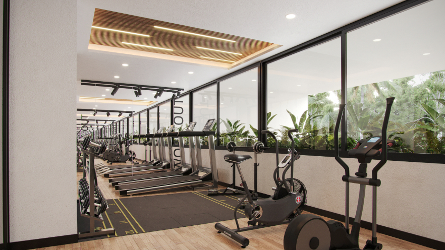 Condominium with pool, beach club and Clubhouse for sale, San Benito, M&eacute;rida.