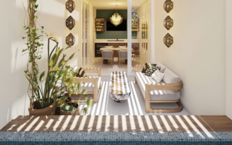 Condominium with private pool, double balcony, pet area, cigar lounge, coworking gym and more for sale Merida Norte