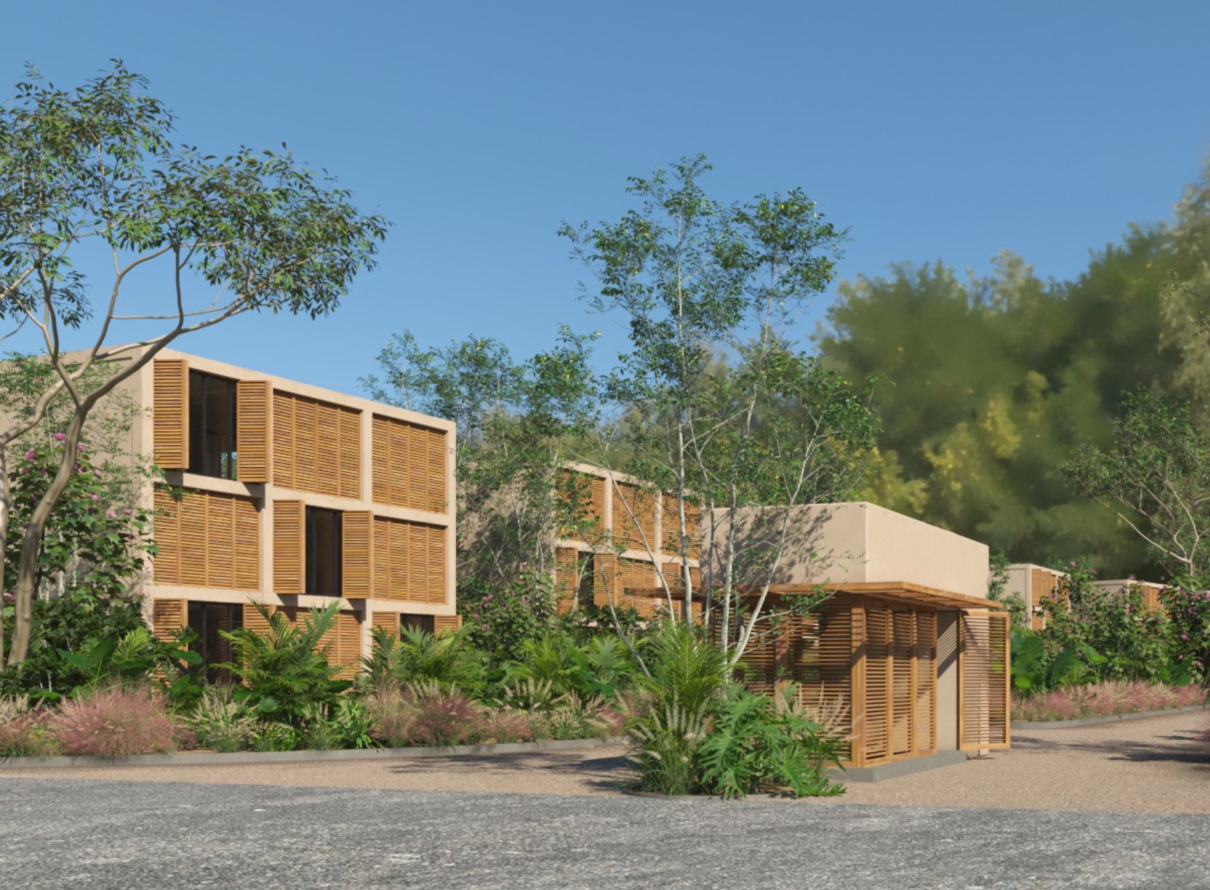 Land in Corasol, with beach club, golf course, club house, parks, orchard, concierge, spa, pet park, and more amenities for sale Playa del C