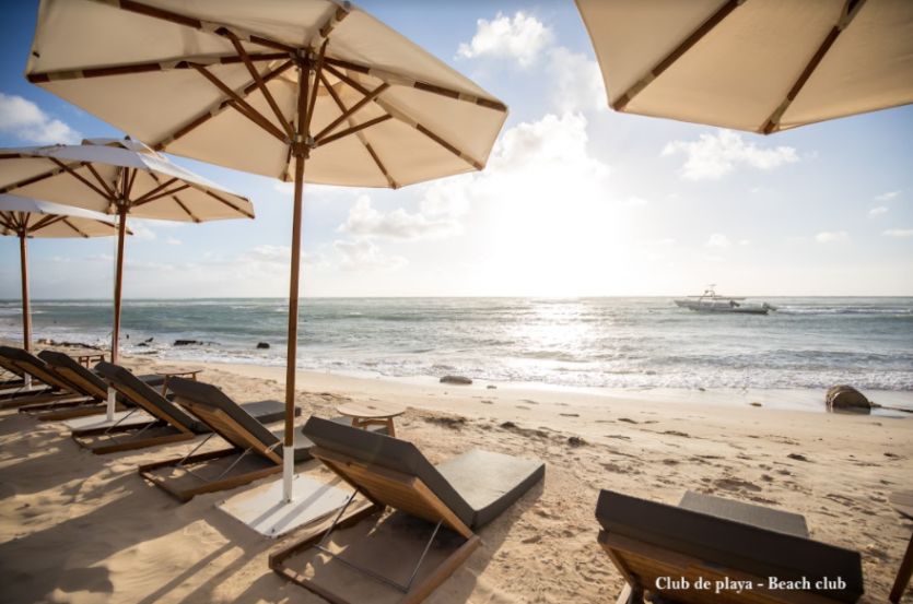 Lot in luxury community with beach club, golf course, clubhouse, parks, concierge, spa, pet park, and more amenities for sale Corasol Playa