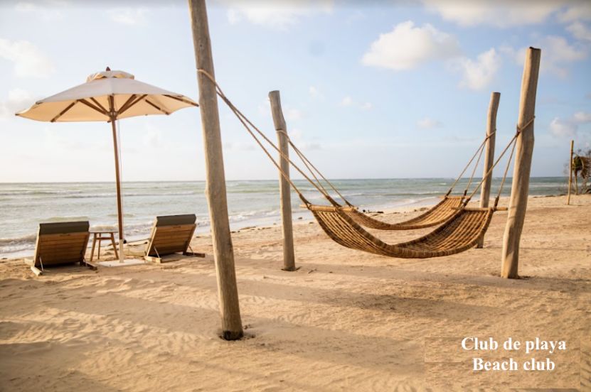 Lot in luxury community with beach club, golf course, clubhouse, parks, concierge, spa, pet park, and more amenities for sale Corasol Playa