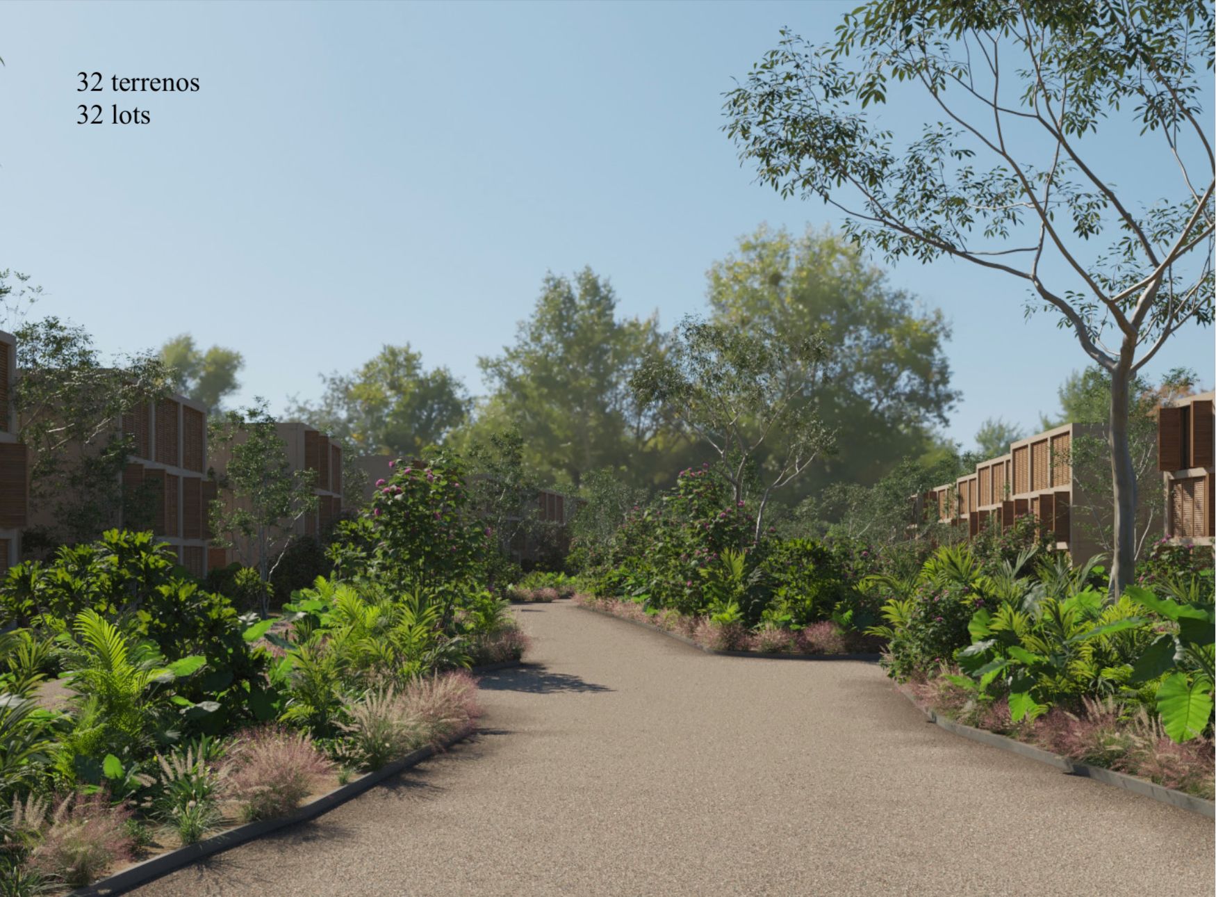 Residential lot in Corasol, with a beach club, golf course, clubhouse, parks, orchard, concierge, spa, pet park, and more amenities for sale