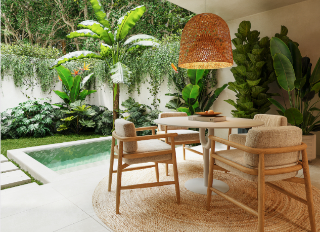 Outdoor lifestyle, 2 terraces, private pool, luxury finishes, private bedroom, pre-construction for sale Aldea Zama, Tulum.