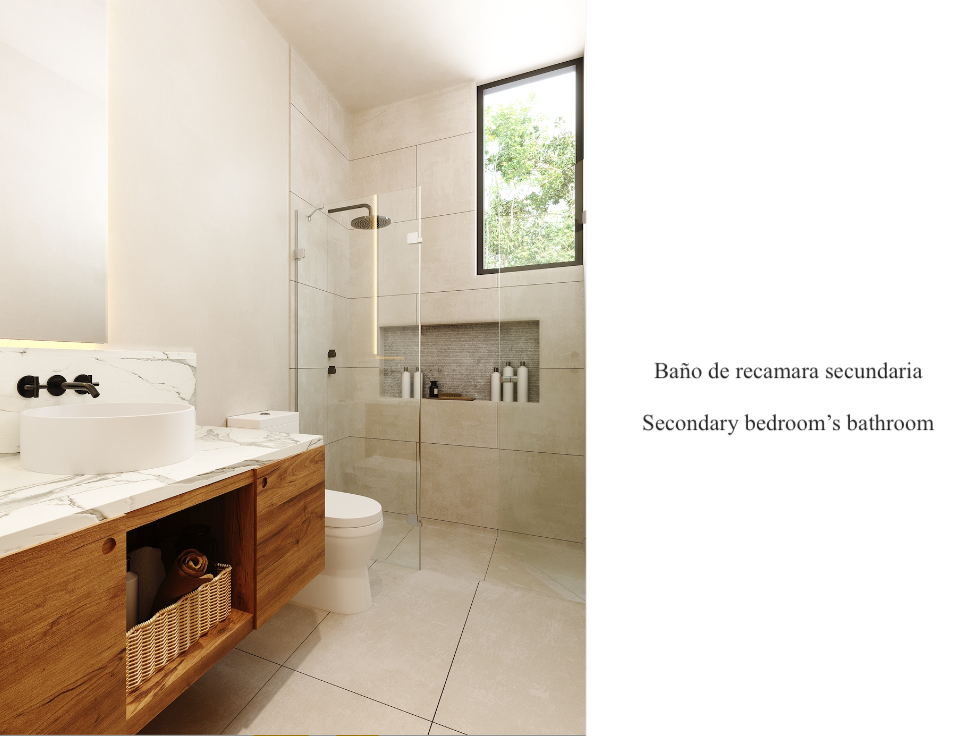 Outdoor lifestyle, 2 terraces, private pool, luxury finishes, private bedroom, pre-construction for sale Aldea Zama, Tulum.