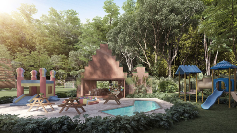 Outdoor lifestyle, 2 terraces, private pool, luxury finishes, private bedroom, pre-construction for sale Aldea Zama, Tulum.