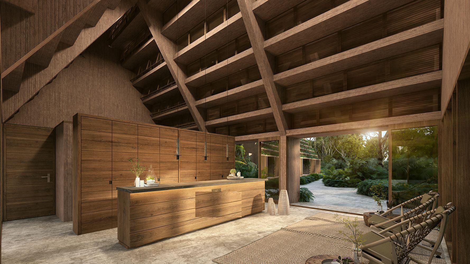 Outdoor lifestyle, 2 terraces, private pool, luxury finishes, private bedroom, pre-construction for sale Aldea Zama, Tulum.