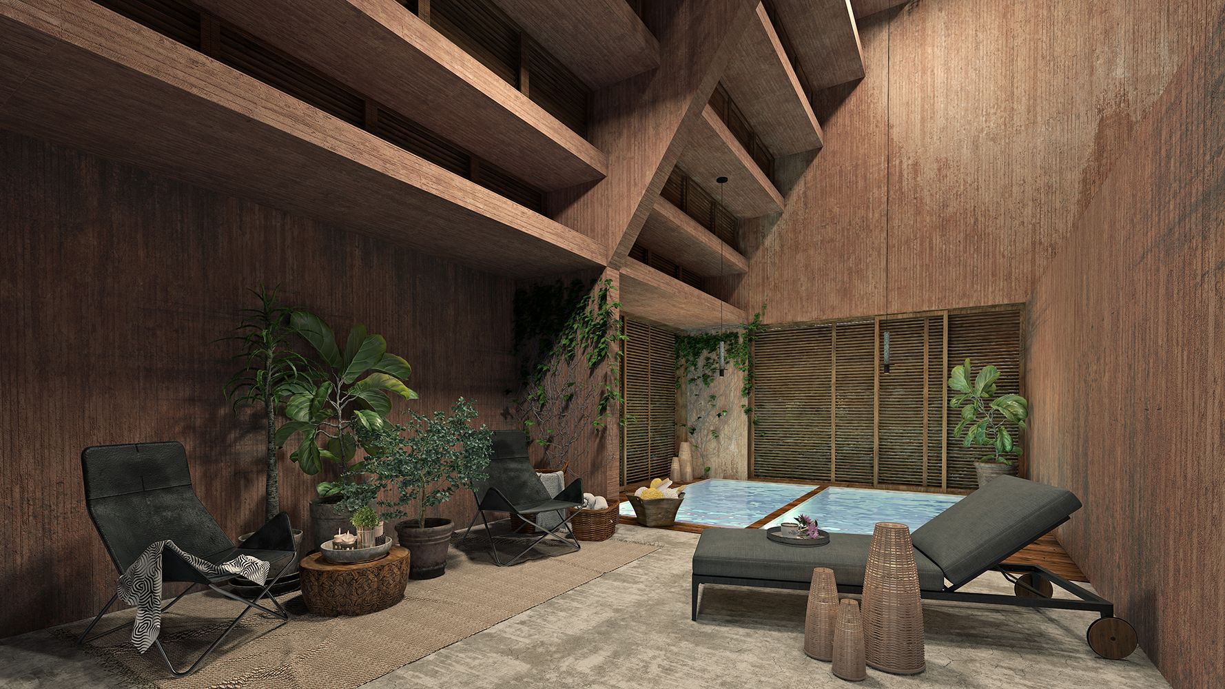 Outdoor lifestyle, 2 terraces, private pool, luxury finishes, private bedroom, pre-construction for sale Aldea Zama, Tulum.