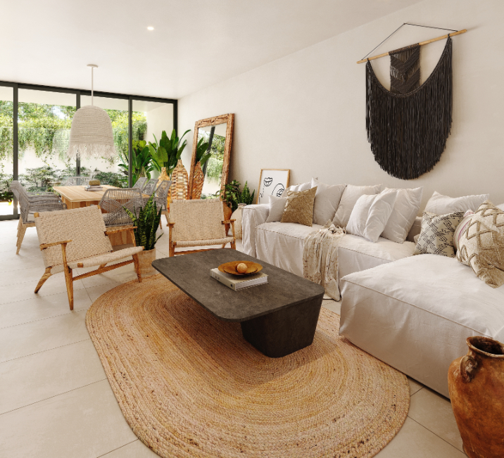 Outdoor lifestyle, 2 terraces, private pool, luxury finishes, private bedroom, pre-construction for sale Aldea Zama, Tulum.