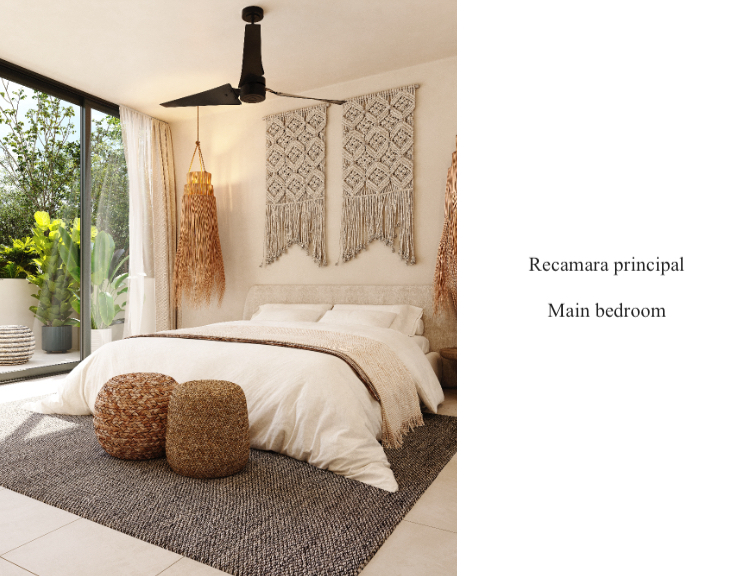 Outdoor lifestyle, 2 terraces, private pool, luxury finishes, private bedroom, pre-construction for sale Aldea Zama, Tulum.