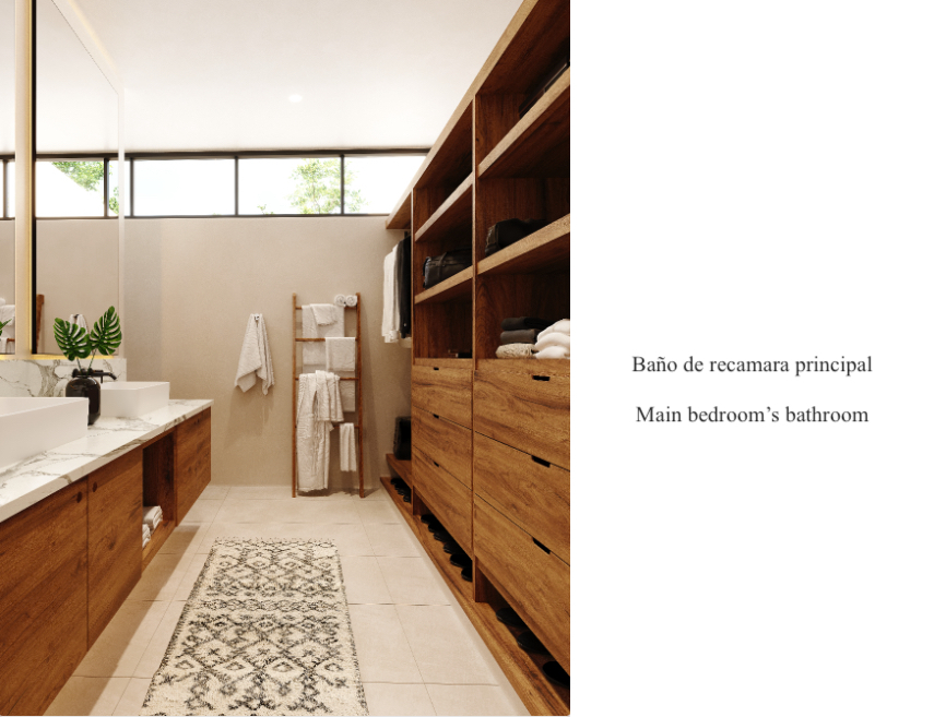 Outdoor lifestyle, 2 terraces, private pool, luxury finishes, private bedroom, pre-construction for sale Aldea Zama, Tulum.