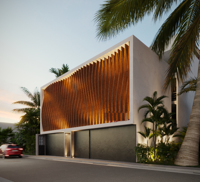 Departamento con jard&iacute;n, alberca, Jacuzzi privado, en venta, Zona Hotelera Sur, Cozumel