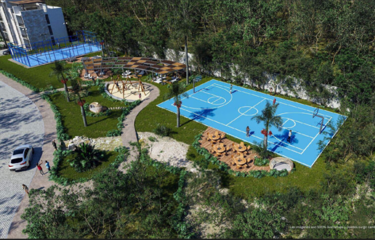 Penthouse con jacuzzi, coworking, en venta, Playa del Carmen.&nbsp;