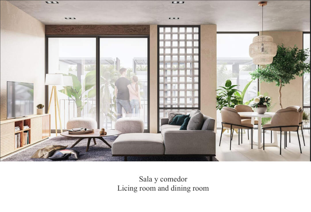 Estudio con terraza privada, en venta, Centro, Playa del Carmen