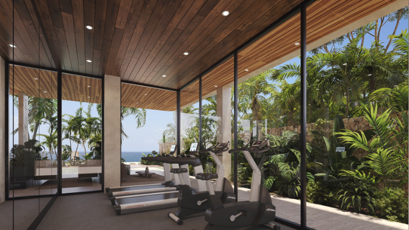 Condominium with luxury amenities, for sale, beachfront, Puerto Morelos.