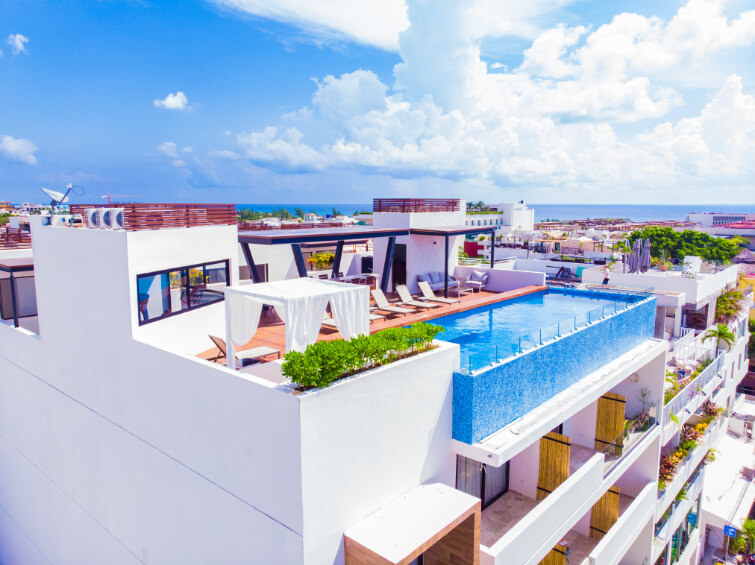 Apartment with Terrace for Sale, Quinta Avenida, Playa del Carmen