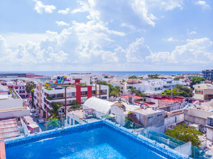 Apartment with Terrace for Sale, Quinta Avenida, Playa del Carmen