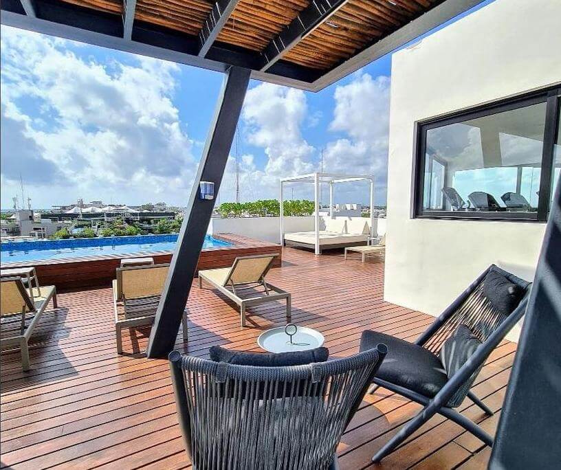 Apartment with Terrace for Sale, Quinta Avenida, Playa del Carmen