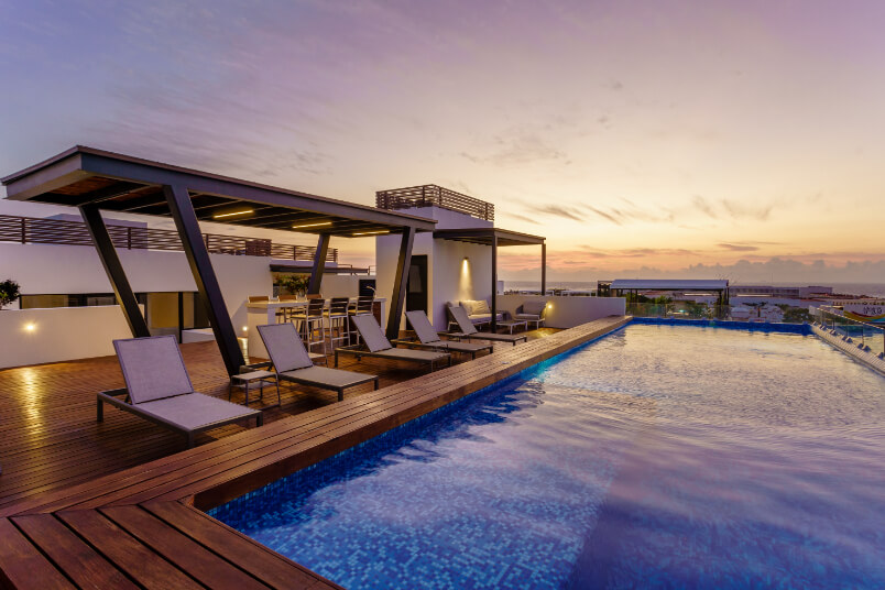 Apartment with Terrace for Sale, Quinta Avenida, Playa del Carmen