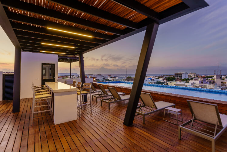 Apartment with Terrace for Sale, Quinta Avenida, Playa del Carmen