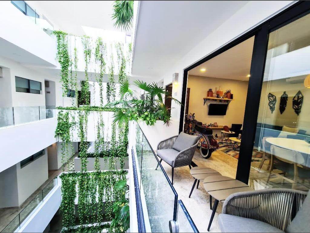 Apartment with Terrace for Sale, Quinta Avenida, Playa del Carmen