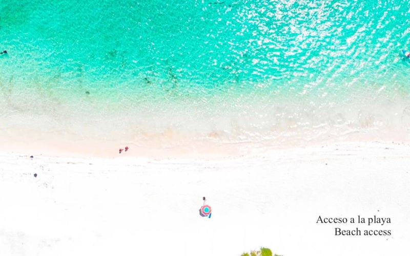 Land in private community with access to the sea, for sale Playa del Carmen.