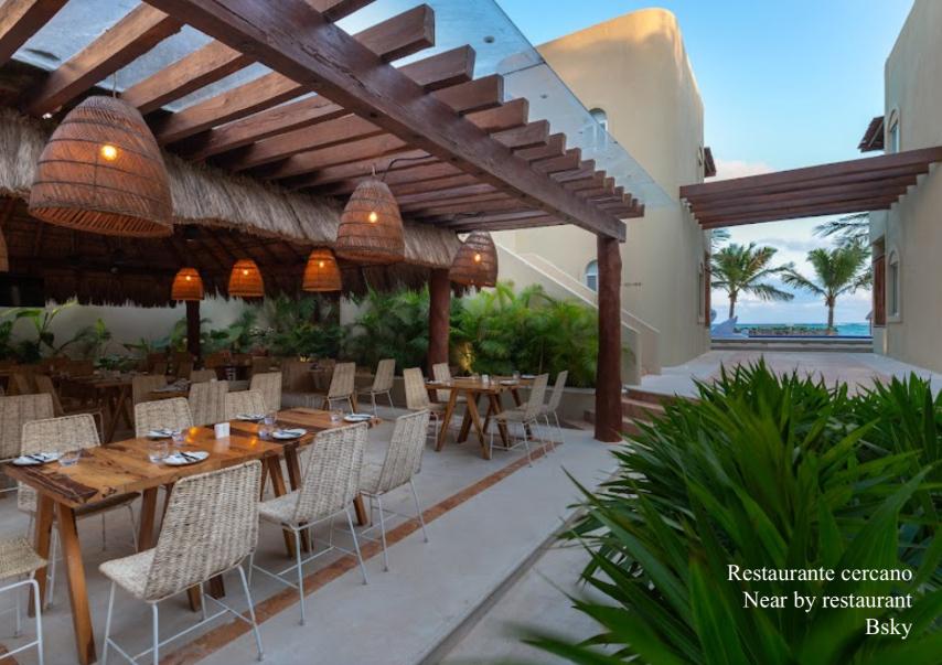 Penthouse with private pool, beach club, beach access for sale, Tankah, Tulum.