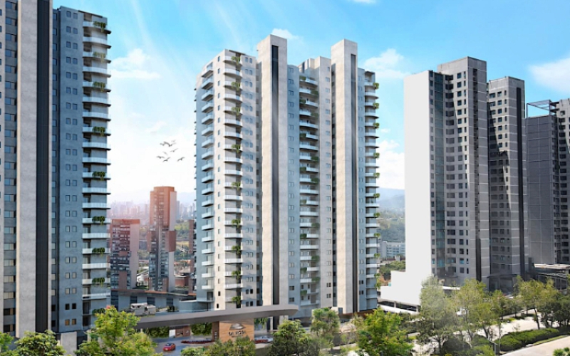 Penthouse with large terrace, TV room, service room with bathroom, amenities for all ages, pre-construction, for sale, Bosque Real, Naucalpa