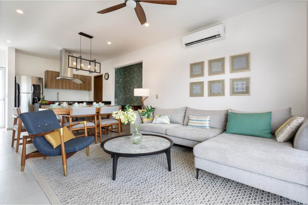 Apartment for sale with amenities, swimming pool, gym, yoga area, bbq area, coworking area, childrens play area and many more activities