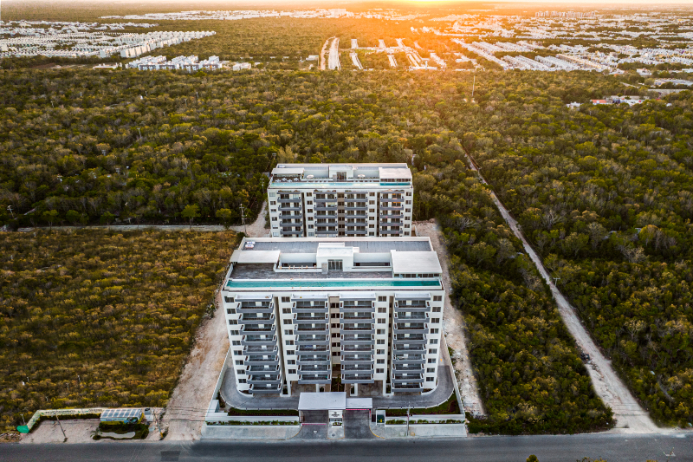 Apartment for sale with amenities, swimming pool, gym, yoga area, bbq area, coworking area, childrens play area and many more activities