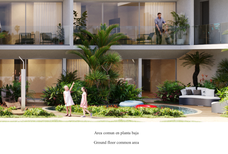 Estudio con rooftop com&uacute;n, en venta, Centro, Playa del Carmen