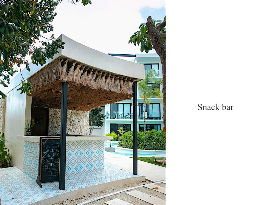 Loft with private pool, common oceanview rooftop, for sale, Region 8, Tulum.